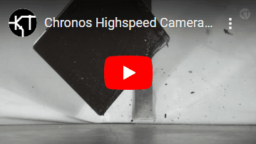Material testing using high speed camera